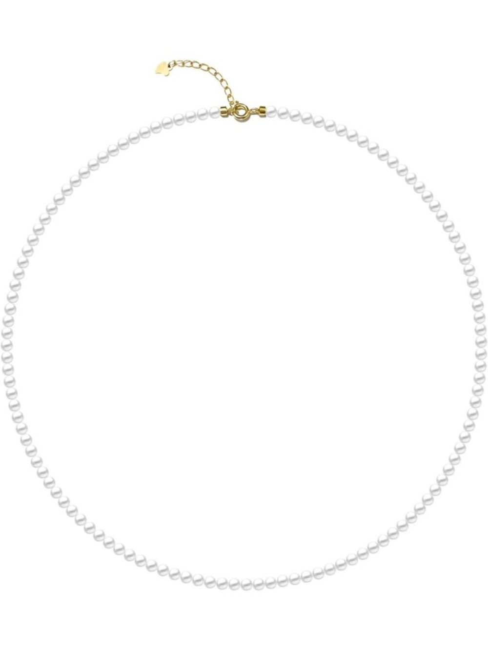 Dainty Tiny Pearl Choker Necklace for Women - Simple Elegant Jewelry Accessory